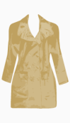 Burberry A line coat