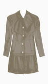 Love Moschino A line coat
