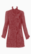 Diane Von Furstenberg Fitted Coat