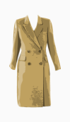 Chloe Double breasted coat
