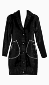 DKNY Fitted Coat