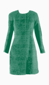 Pringle 1815 Collarless coat