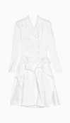 Alexander Mcqueen A line coat