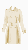 Topshop A line coat