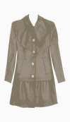 Love Moschino A line coat
