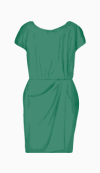 Moschino Cheap and Chic Drop Waist Dress