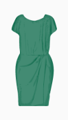 Moschino Cheap and Chic Drop Waist Dress
