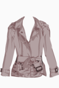 Burberry Belted Jacket