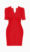 Michaela Jedinak Fitted Dress