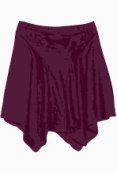 Helmut Lang A Line skirt