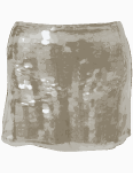 Topshop Flared Skirt
