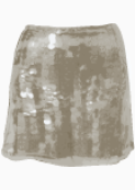 Topshop Flared Skirt