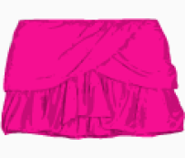 Maje Asymmetric skirt