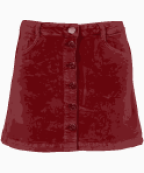 Topshop A Line skirt