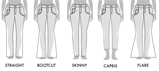 Leg Types For Jeans Style Advice Joy Of Clothes