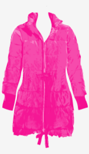 Hot-pink Red Valentino Down Coat