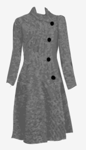 Charcoal Vivienne Westwood Anglomania A Line Coat