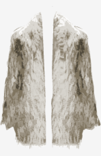 Beaver French Connection Sleeveless Coat