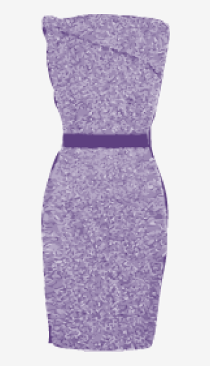 Medium-purple Victoria Beckham Fitted Dress