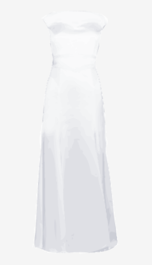 Soft-white Giambattista Valli Maxi Dress