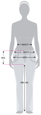 Size Chart  Dorinha Jeans Wear  Brazilian Designer Jeans